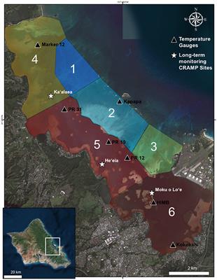 Impact of Three Bleaching Events on the Reef Resiliency of Kāne‘ohe Bay, Hawai‘i